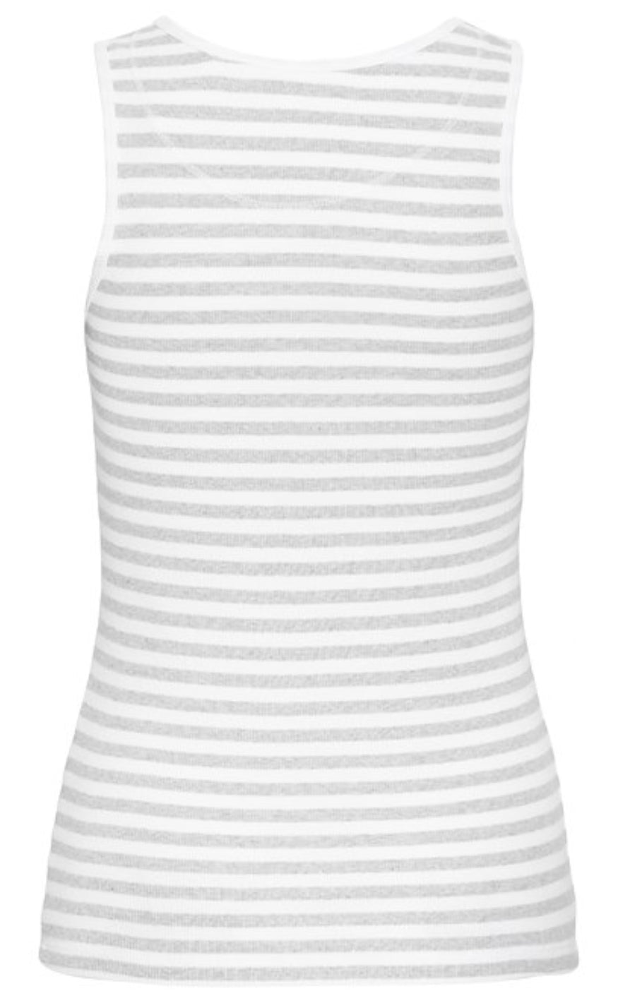 BALL Original Top - Altobelli - Blanc de Blanc w. Grey Melange