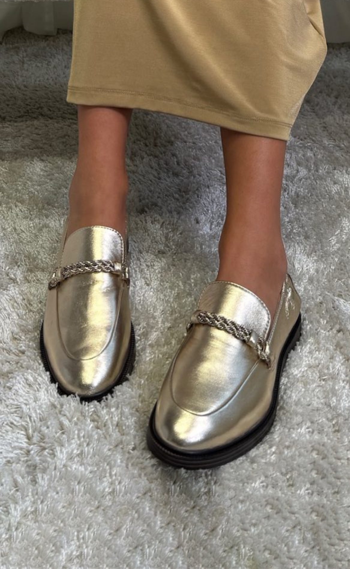 Copenhagen Shoes Loafers - Love And Walk - Platino