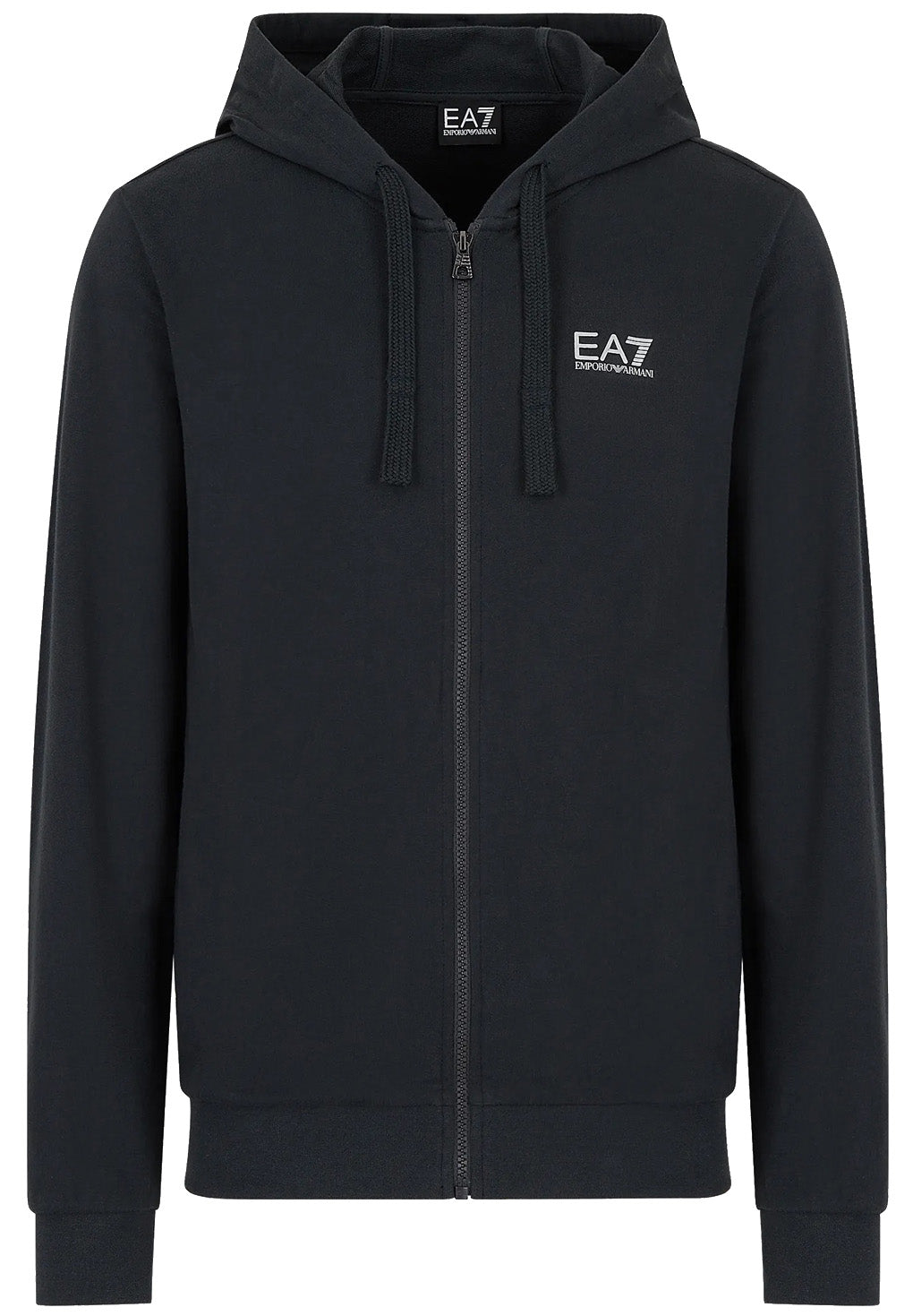 EA7 Core Identity Zip Hoodie Online salg