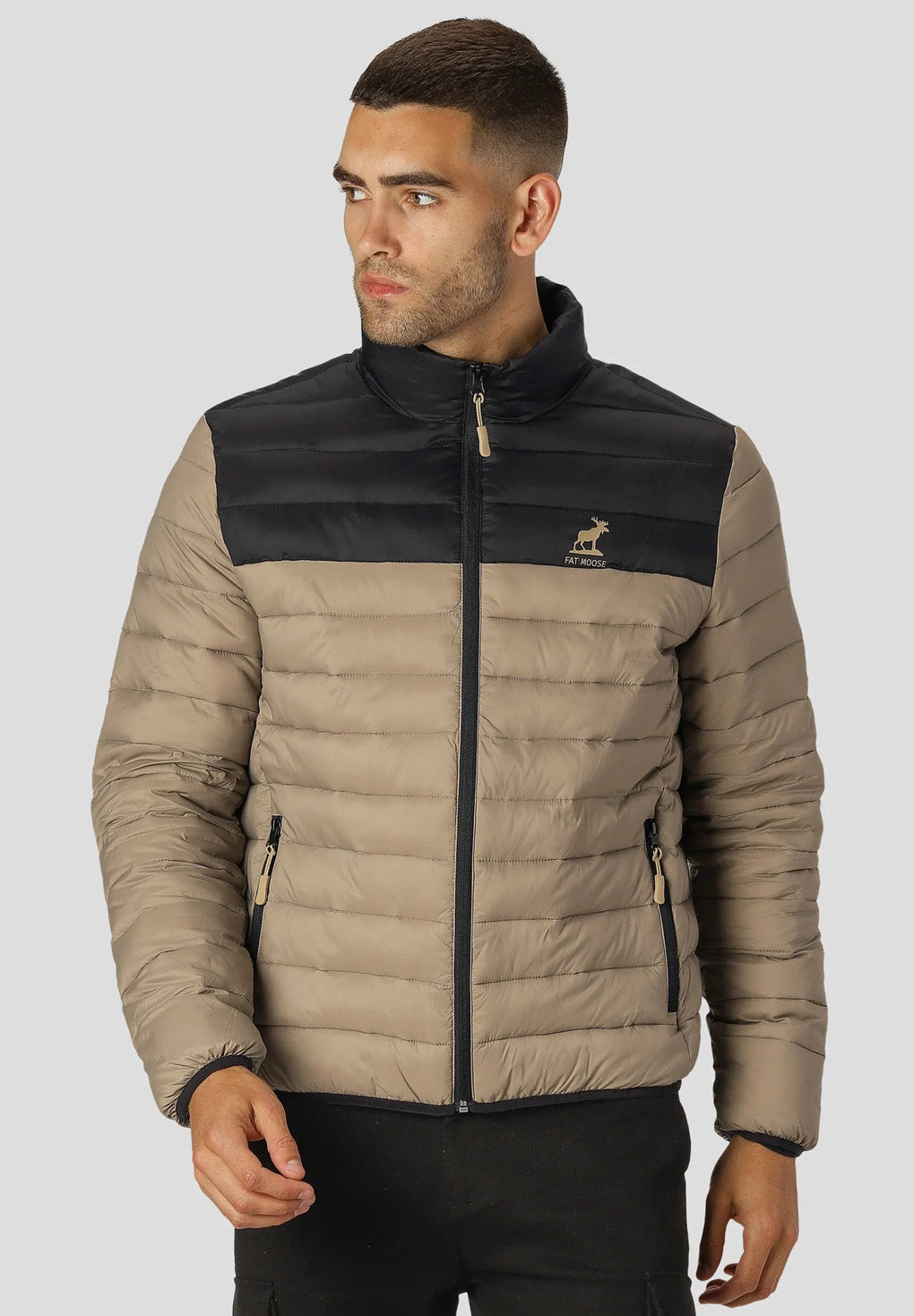 Fat Moose Robert Block Quilt Jacket Udsalg