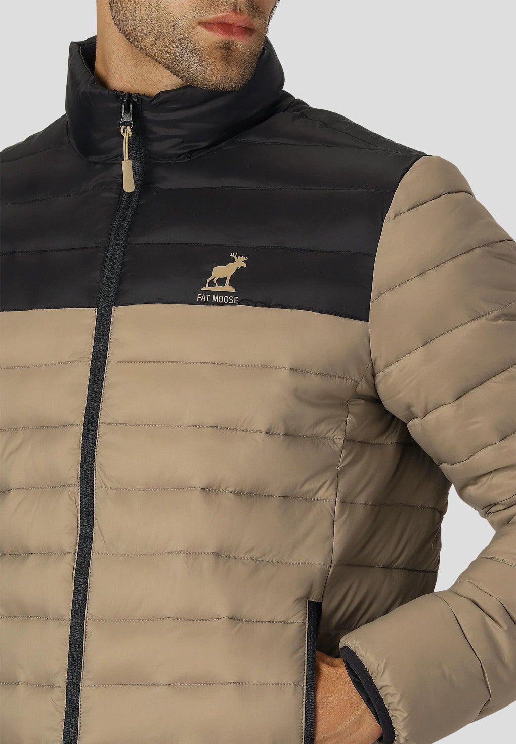 Fat Moose Robert Block Quilt Jacket Udsalg