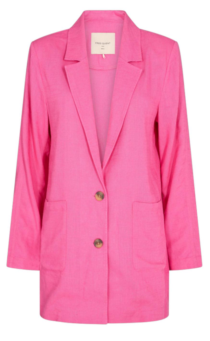 Freequent Blazer - Luigi - Carmine Rose Online salg