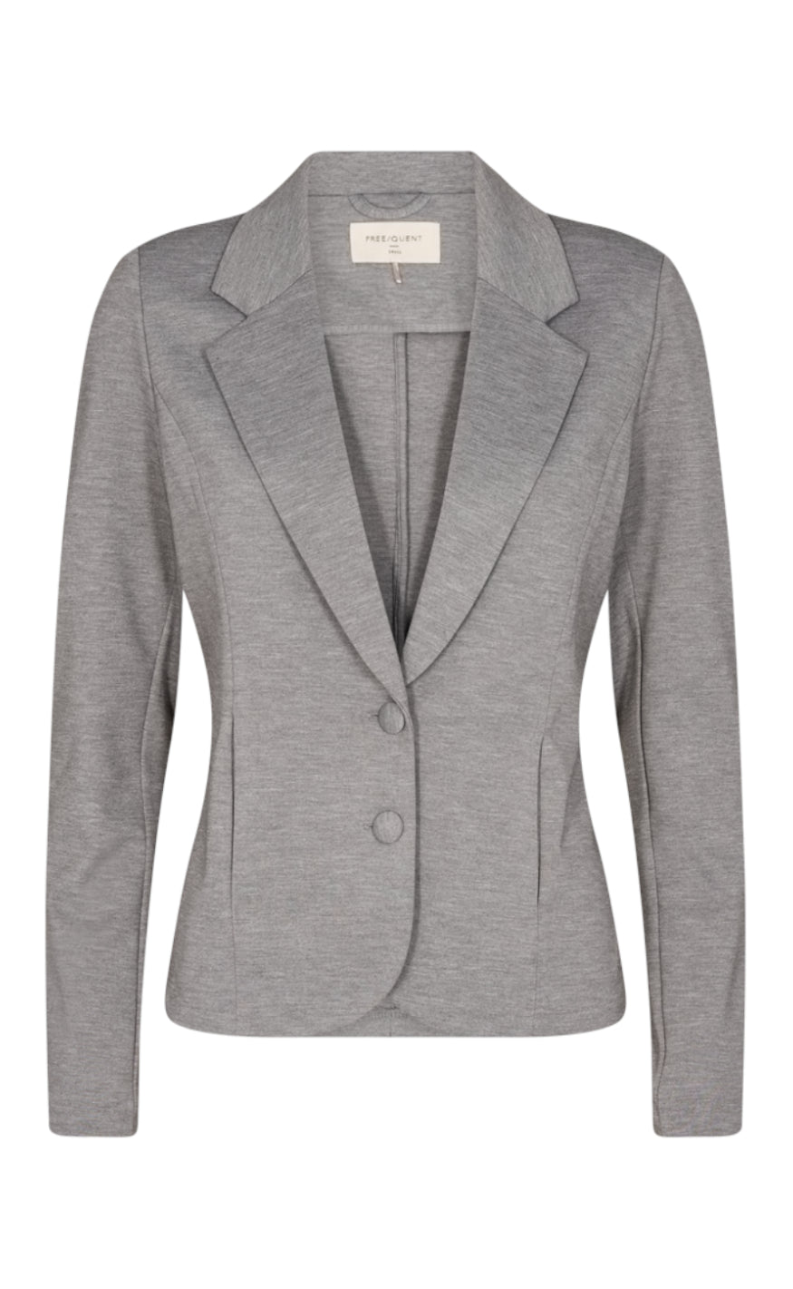 Freequent Blazer - Nanni - Med. Grey Melange