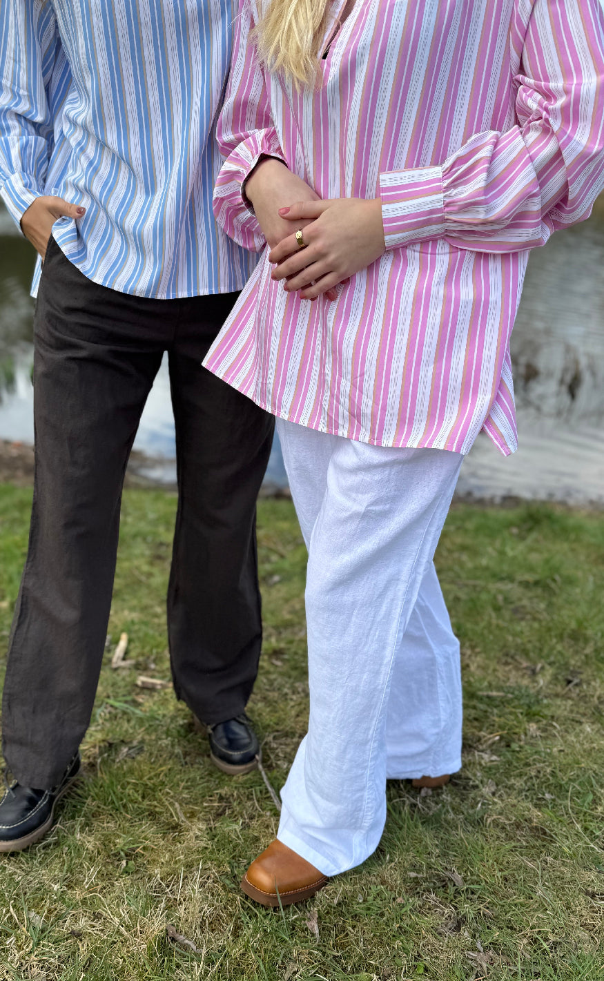 Luxzuz Bluse - Christella - Pink Lady