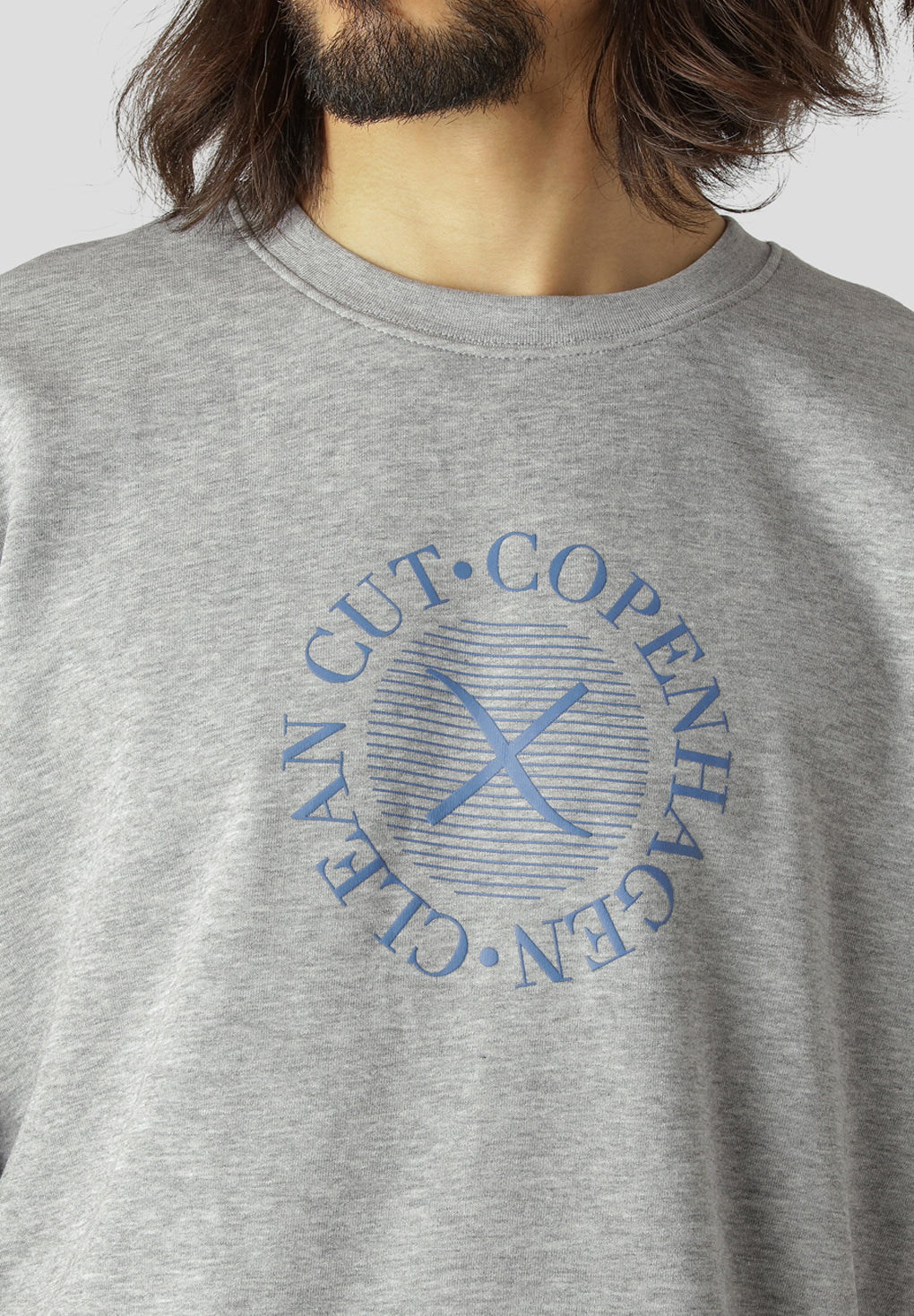 Clean Cut Damon Crewneck
