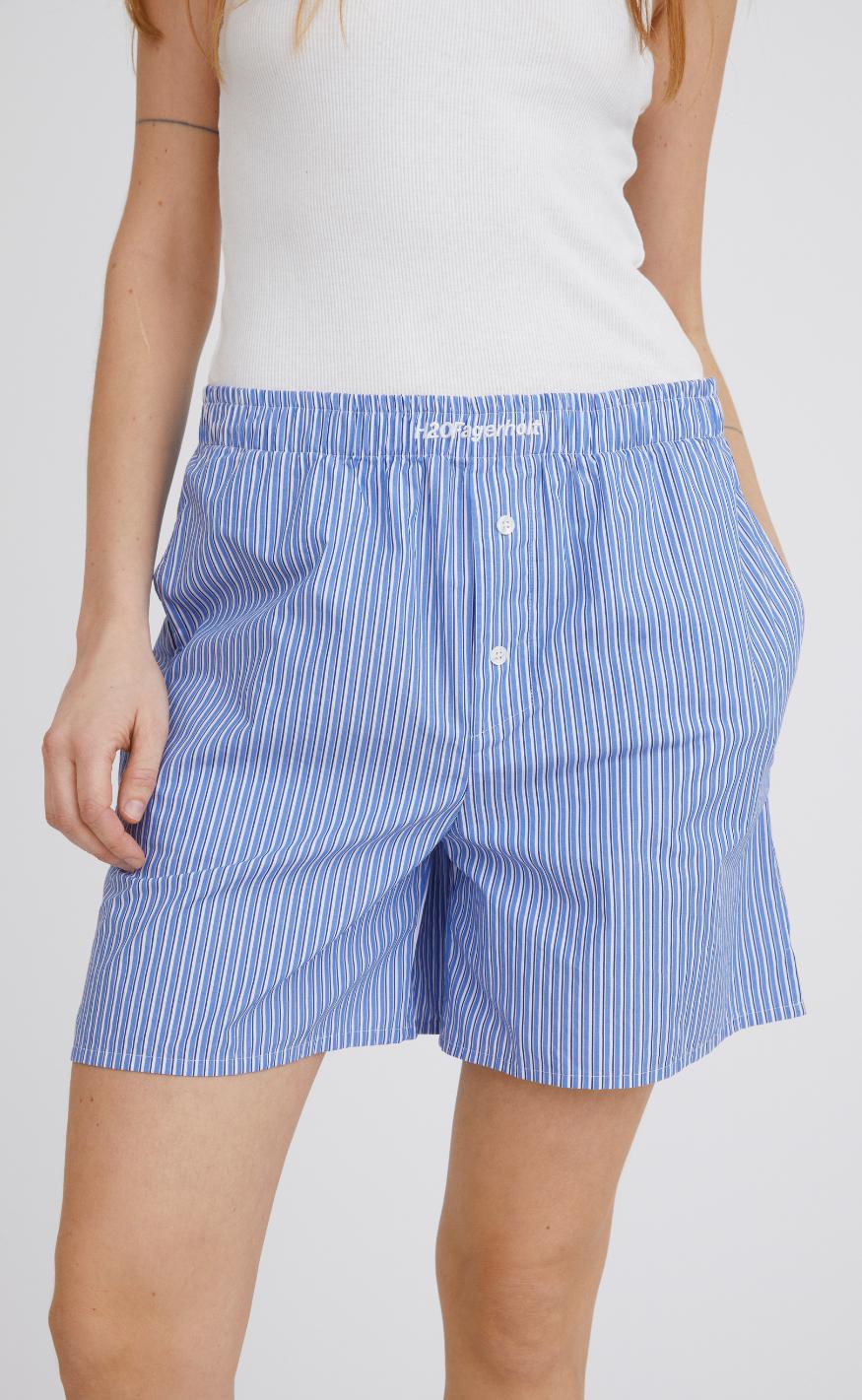 H2O Fagerholt Shorts - Holiday - Blue Stripe Online salg