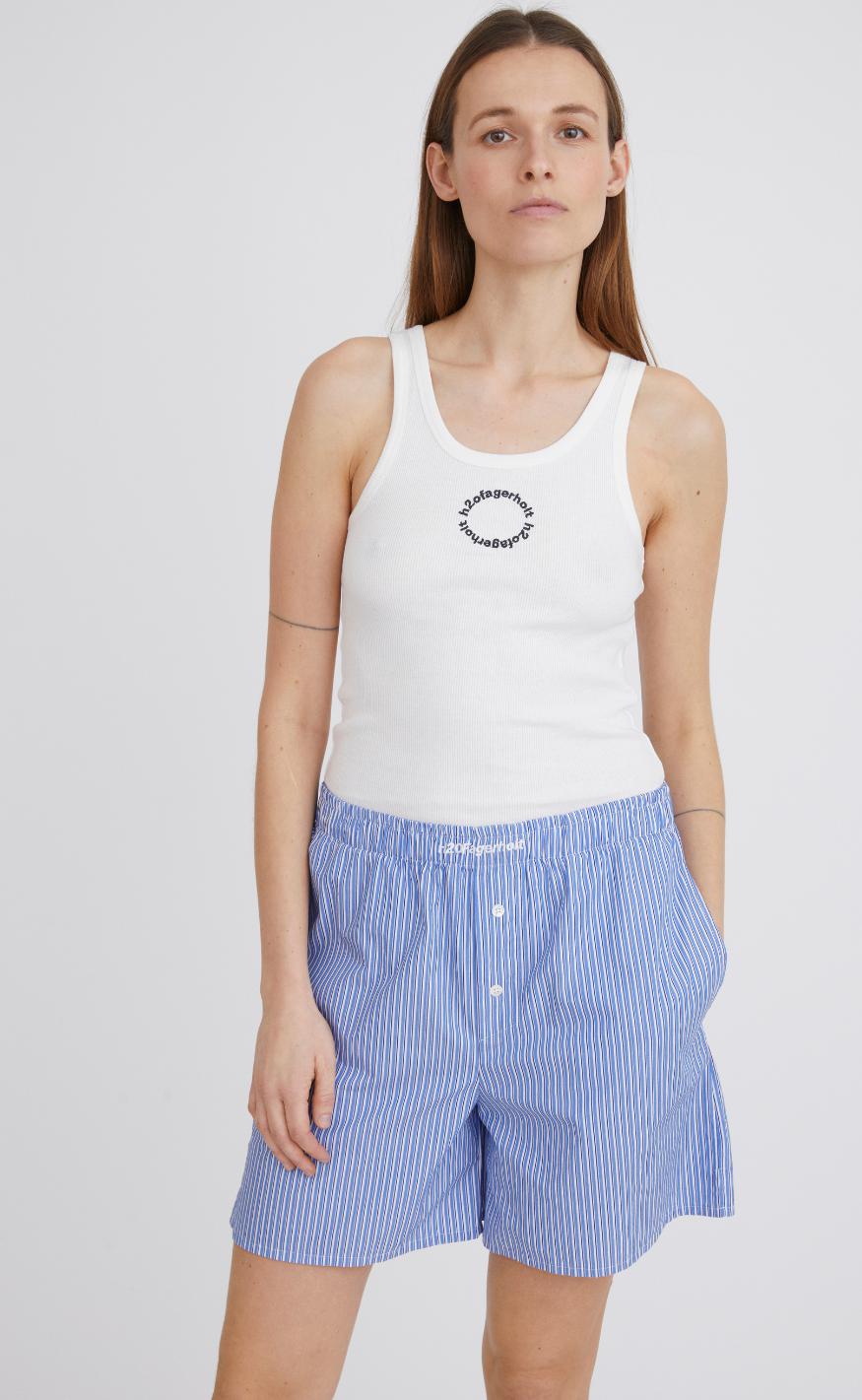 H2O Fagerholt Shorts - Holiday - Blue Stripe Online salg