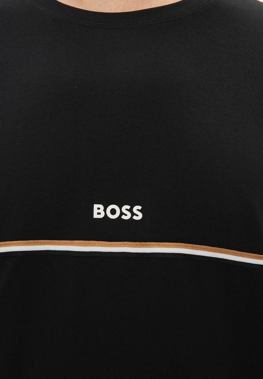 Hugo Boss Signature Stripes and Logo T-shirt Rabat