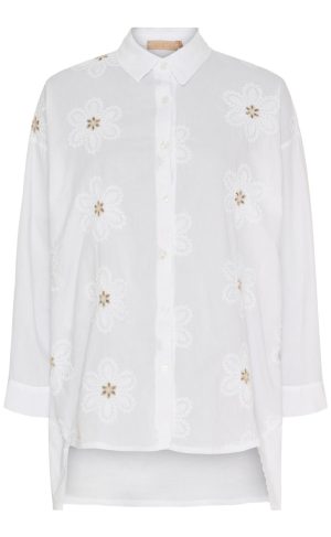 Marta Du Chateau Skjorte - Marthe - White Udsalg