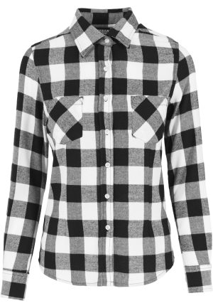 Urban Classics Ladies Checked Flanell Shirt