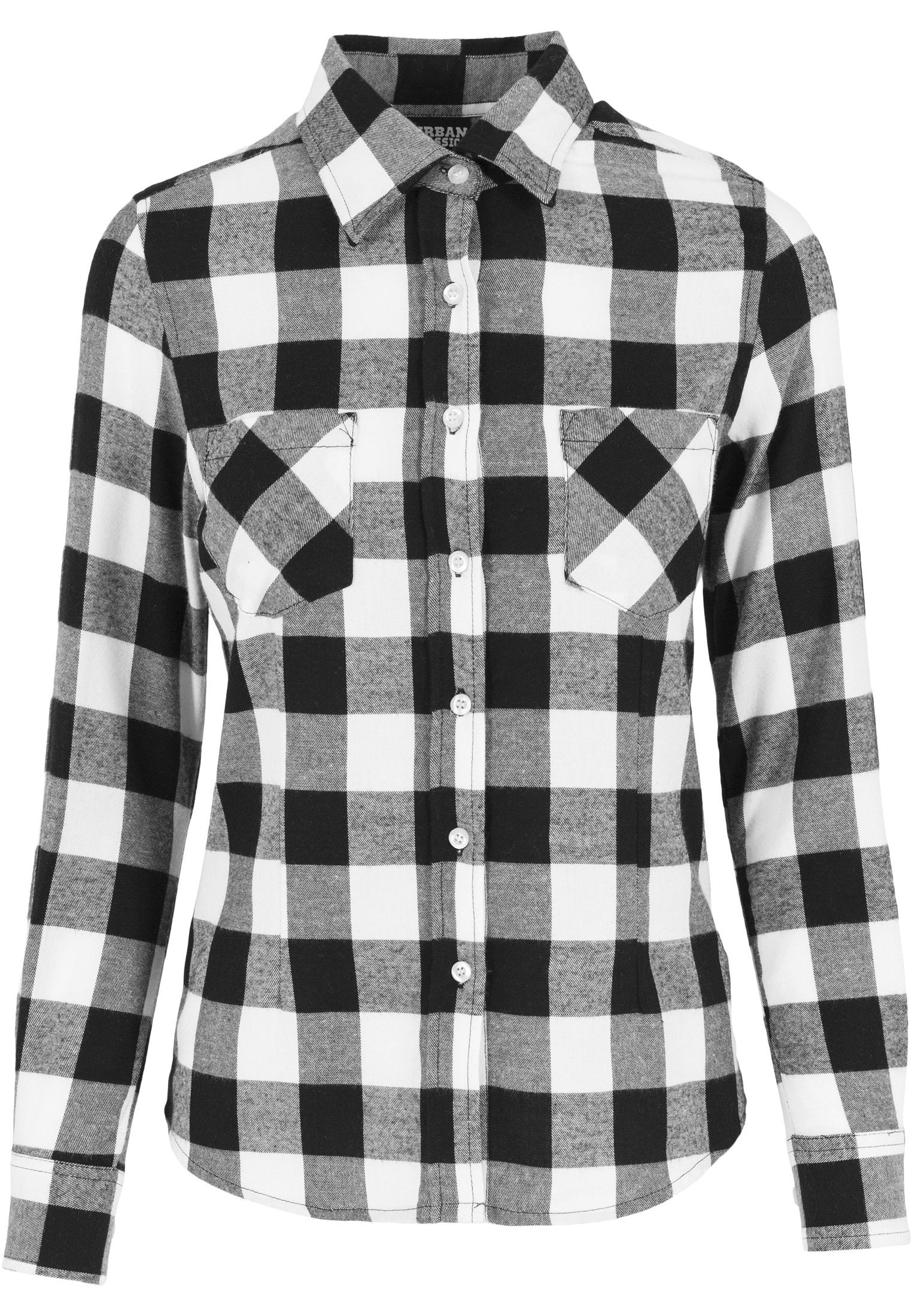 Urban Classics Ladies Checked Flanell Shirt
