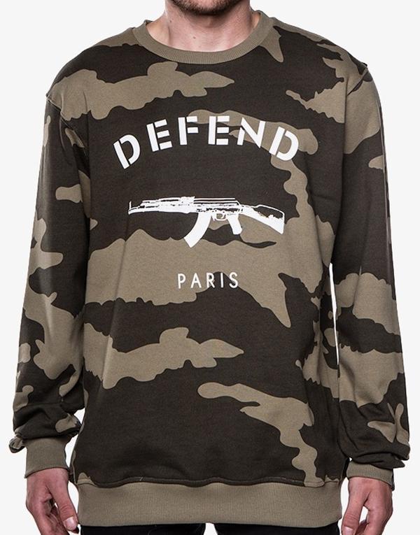 Defend Paris Paris Crew Crewneck