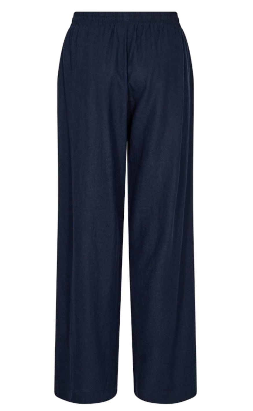 Freequent Bukser - Lava - Navy Blazer Online Hot Salg