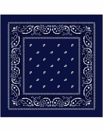 Paisley Bandana Navy
