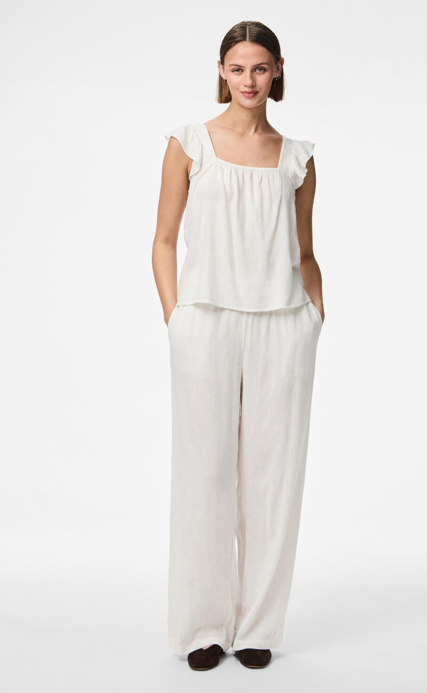 Pieces Top - Pia - Bright White Mode