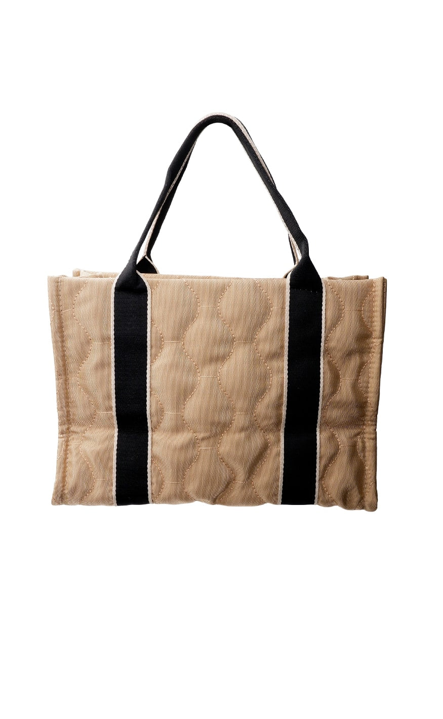 Black Colour Taske - Vanda Tote - Sand