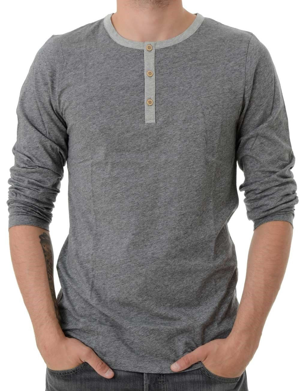 Iriedaily Henley Ringel LS T-Shirt