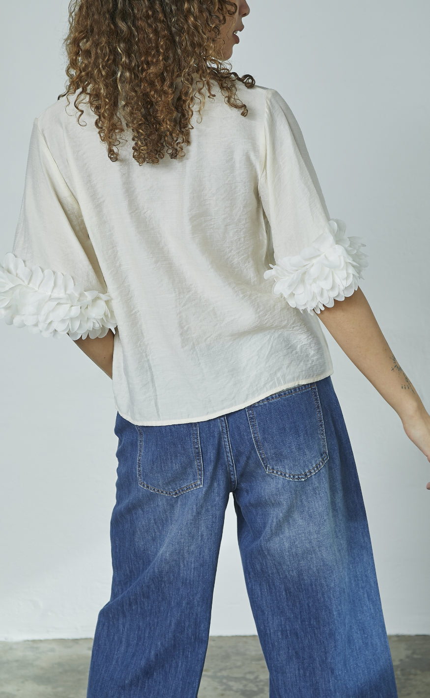 Love & Divine Skjorte - Love1375 - Cream