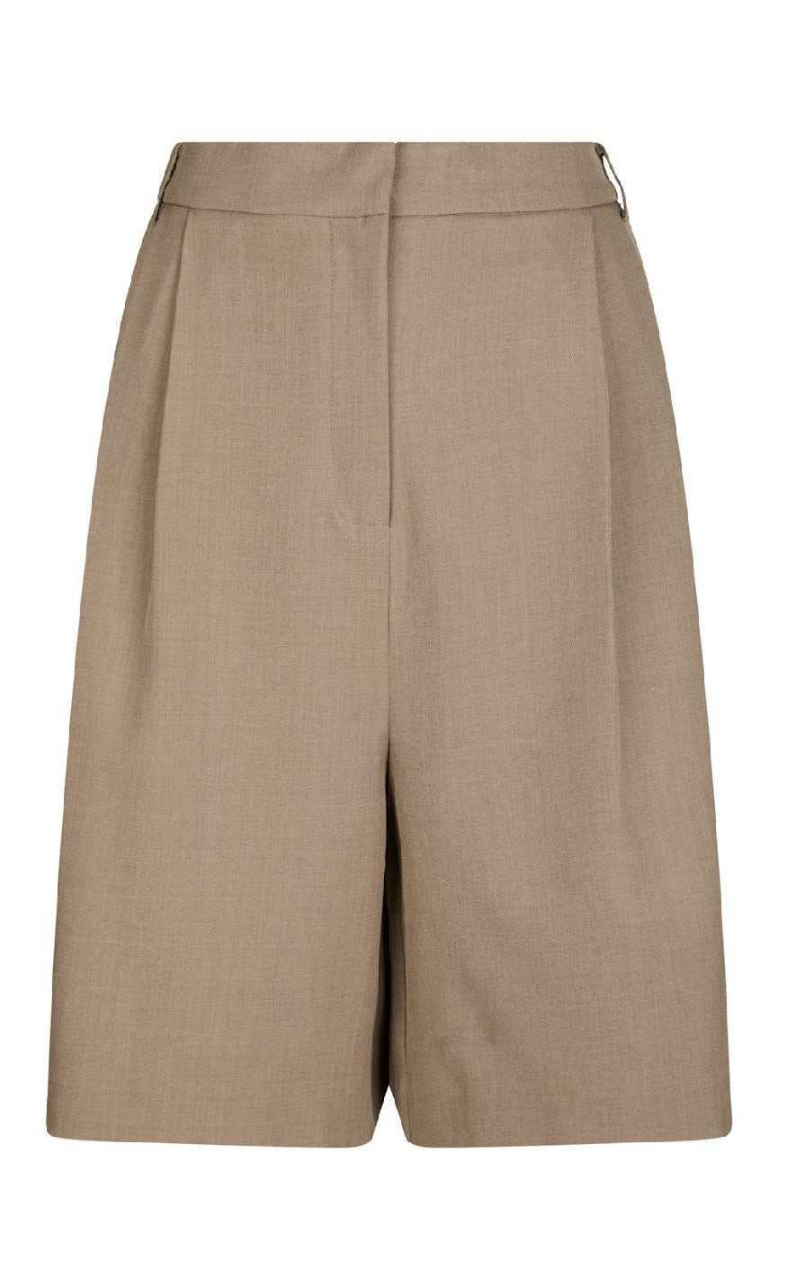 Neo Noir Shorts - Nika Structure - Dark Taupe