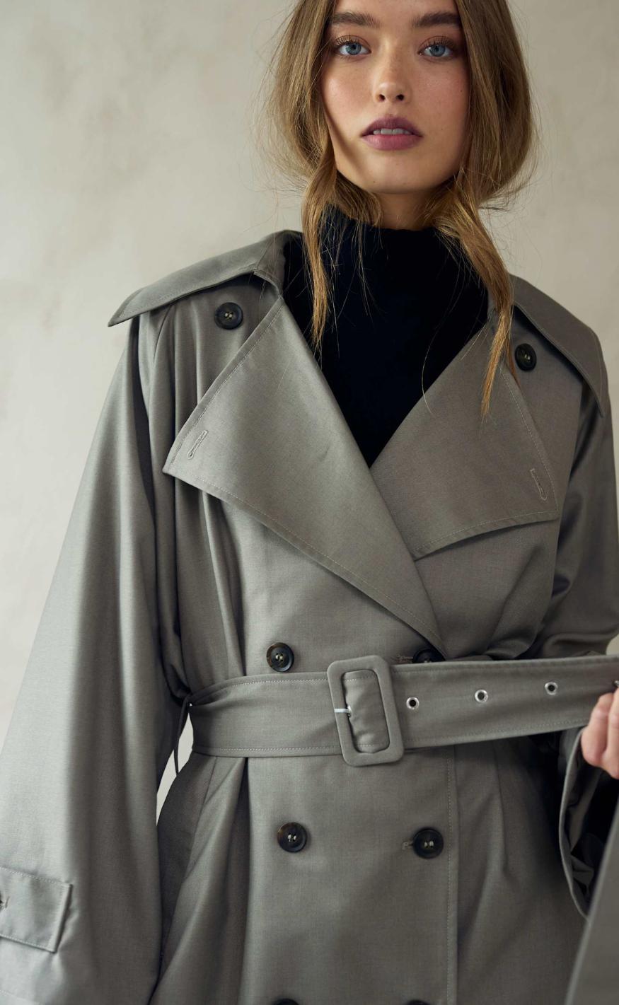 Noella Frakke - Kealyn - Dark Grey Melange Hot på udsalg