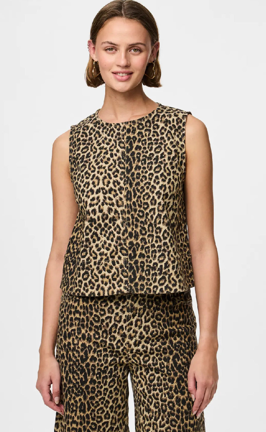 Pieces Top - Salume - White Pepper Leo