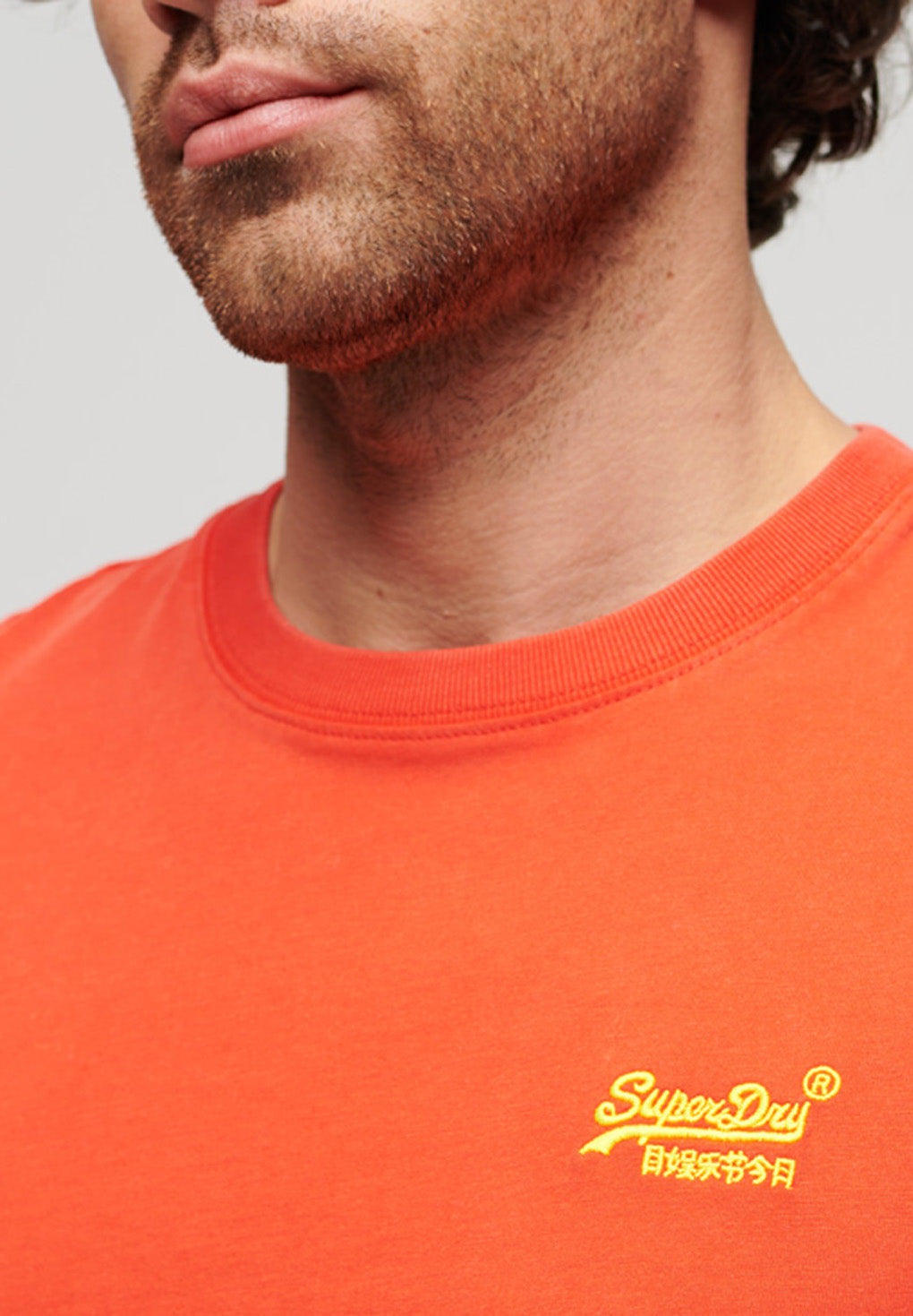 Superdry Orange Label Neon Lite T-Shirt