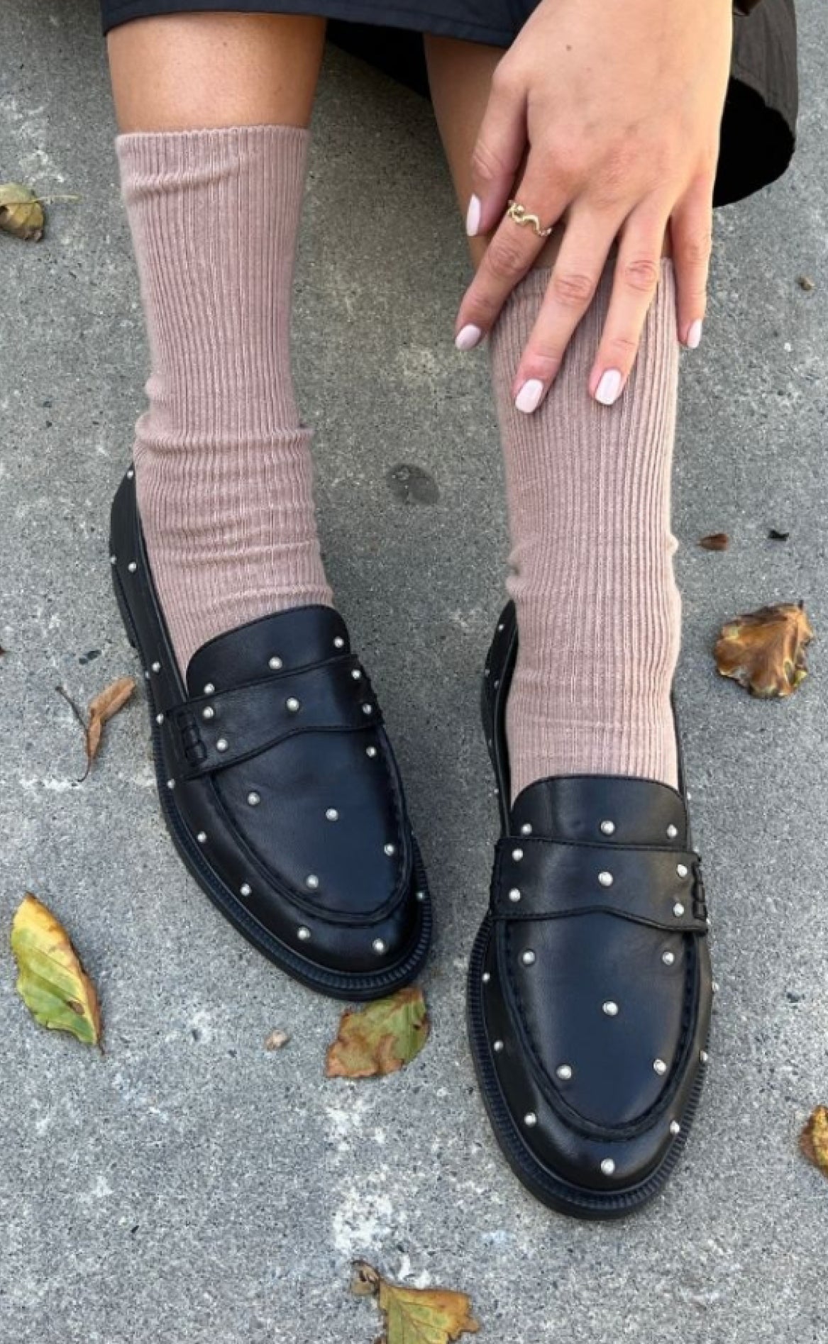 Copenhagen Shoes Loafers - The Pearl - Black