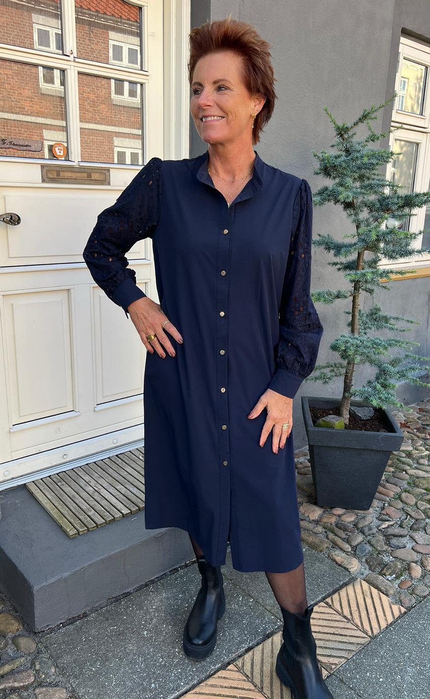 Say INA Copenhagen Kjole - Demi - Navy Blue