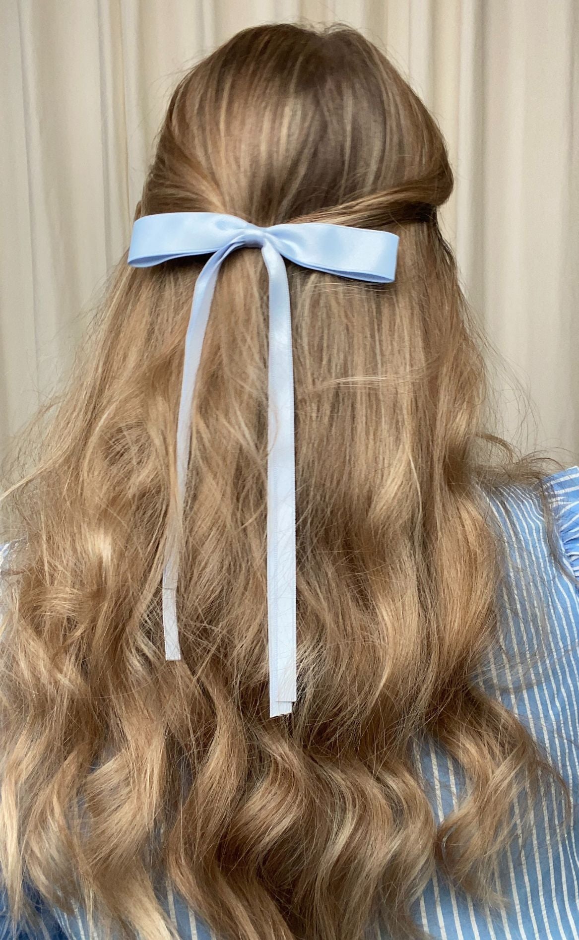 Smykkeli Copenhagen Hårpynt - Bow - Light Blue