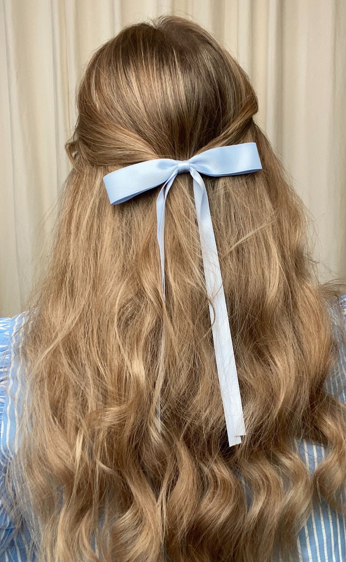 Smykkeli Copenhagen Hårpynt - Bow - Light Blue