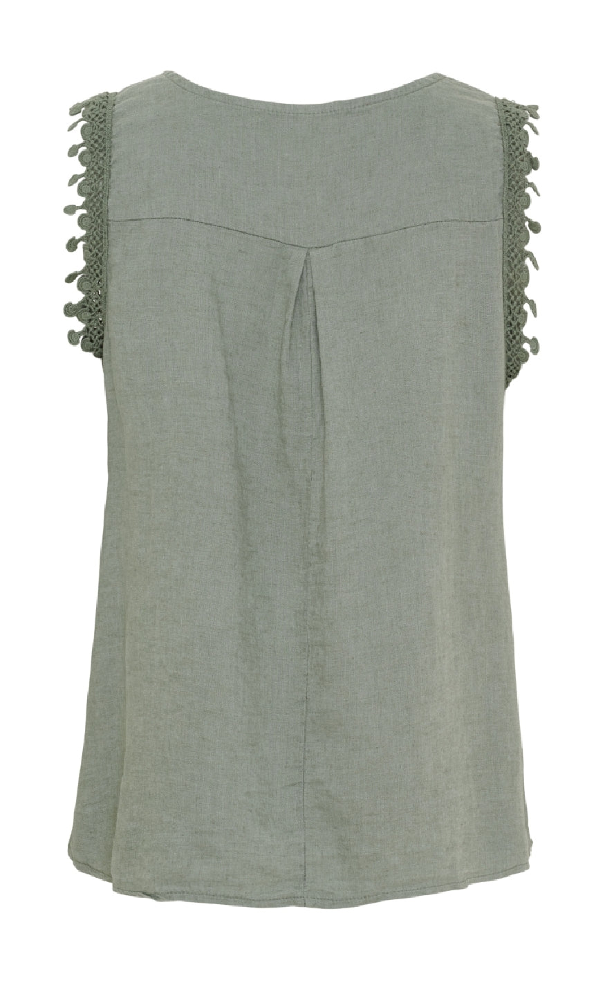 Marta Du Chateau Top - Holly - Military