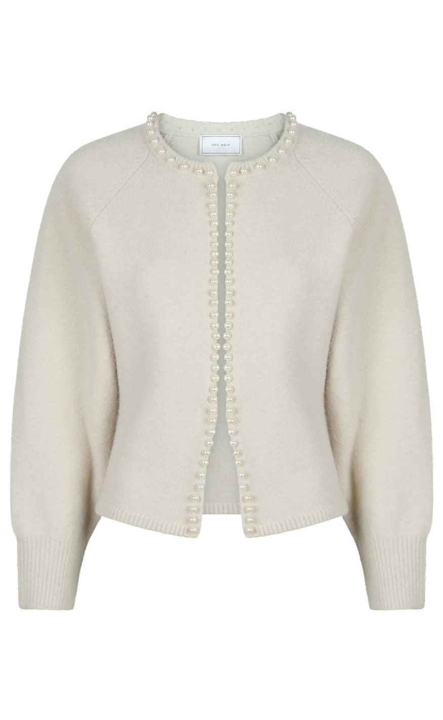 Neo Noir Cardigan - Lilly Pearl - Ivory