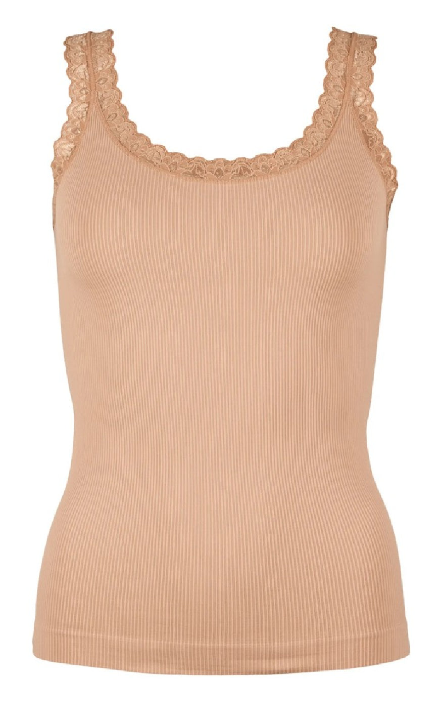 Tim & Simonsen Top - Frida Rib - Nudo
