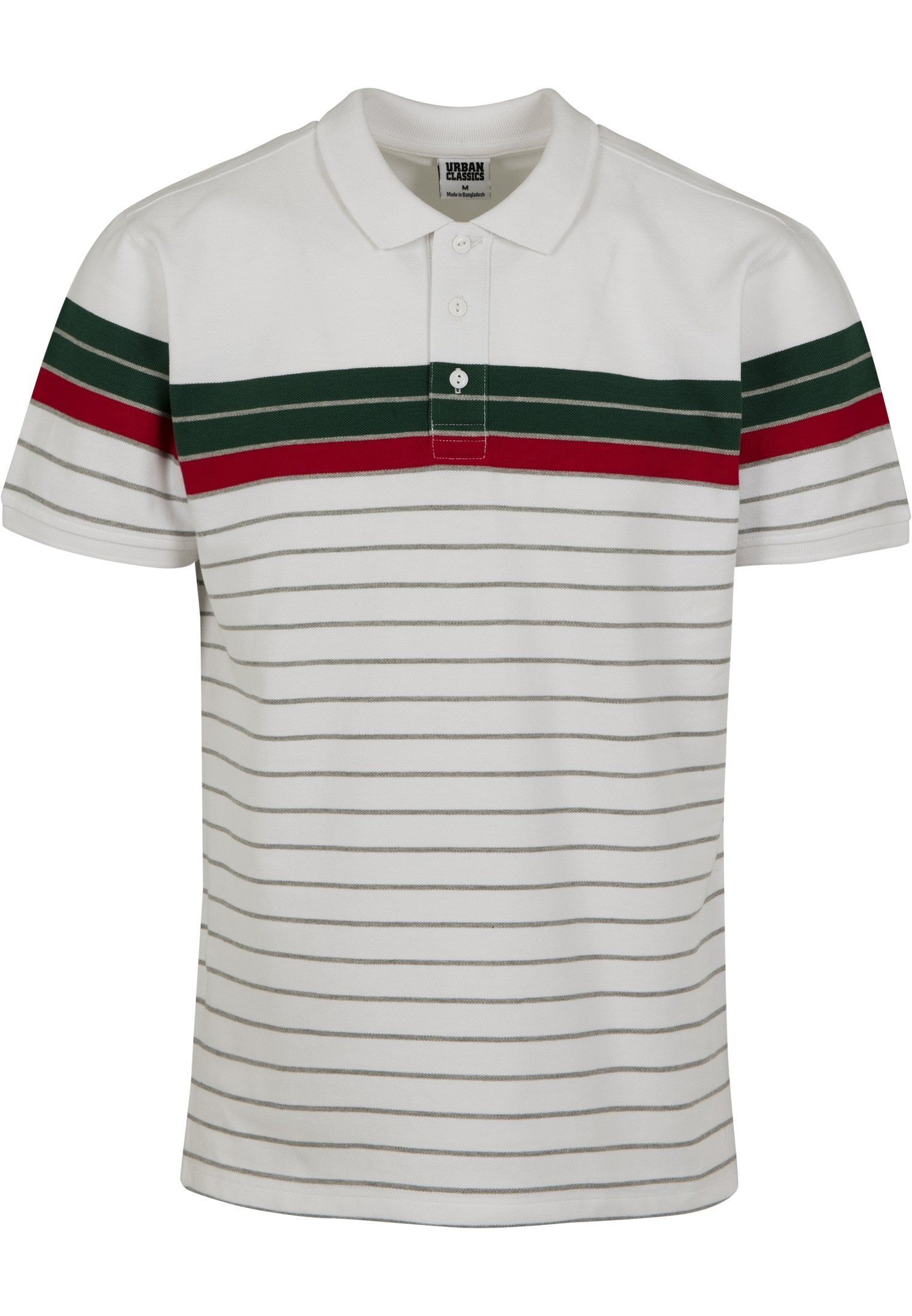 Urban Classics Classic Stripe Polo Online Hot Salg