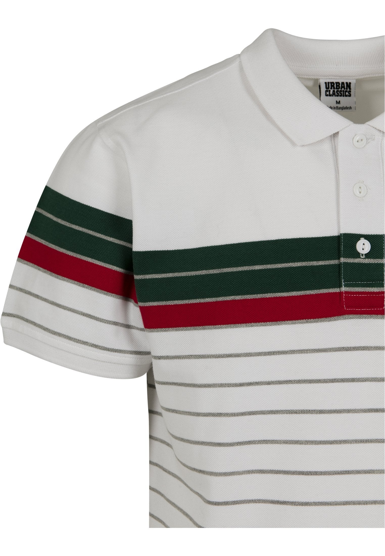 Urban Classics Classic Stripe Polo Online Hot Salg
