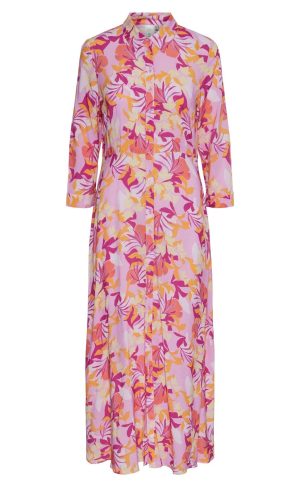 YAS Kjole - Savanna Long - Pastel Lavender