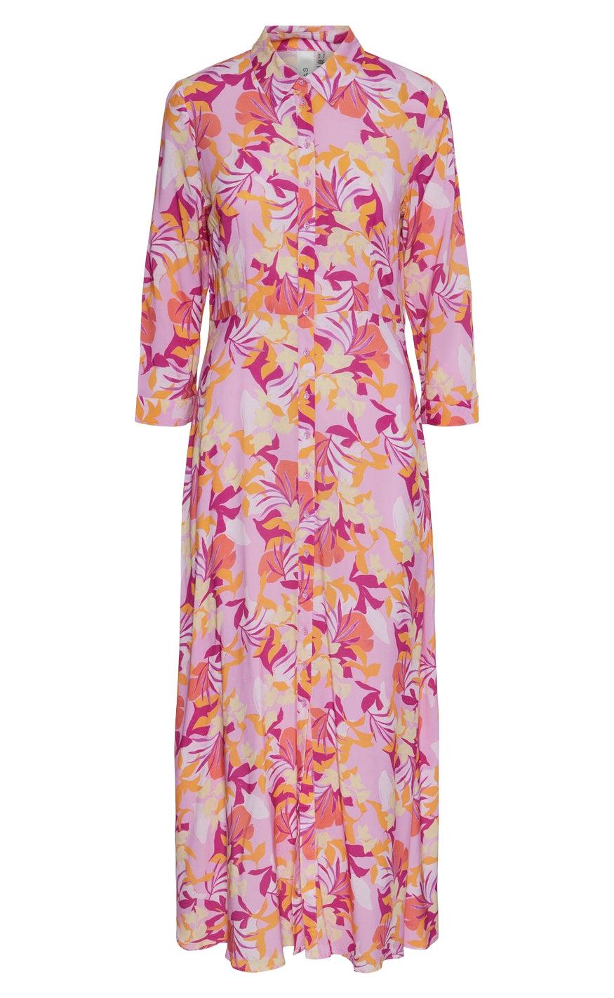 YAS Kjole - Savanna Long - Pastel Lavender