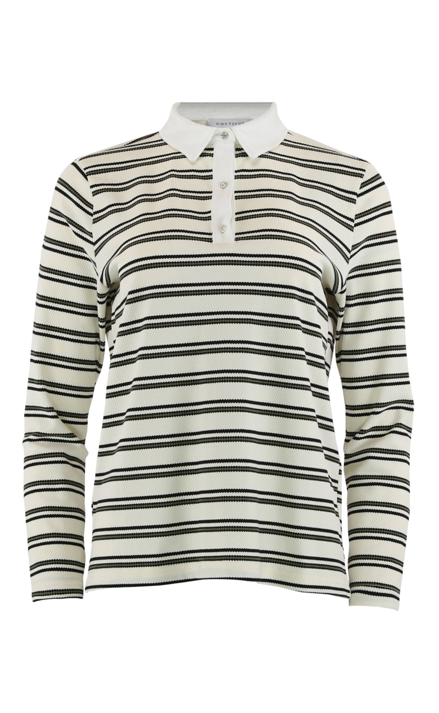 Continue Bluse - Kris - Stribe Udsalg