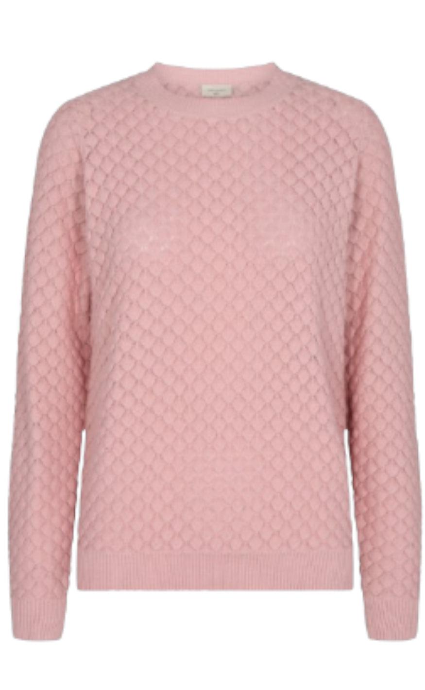 Freequent Pullover - Dodo Damio - Pale Mauve