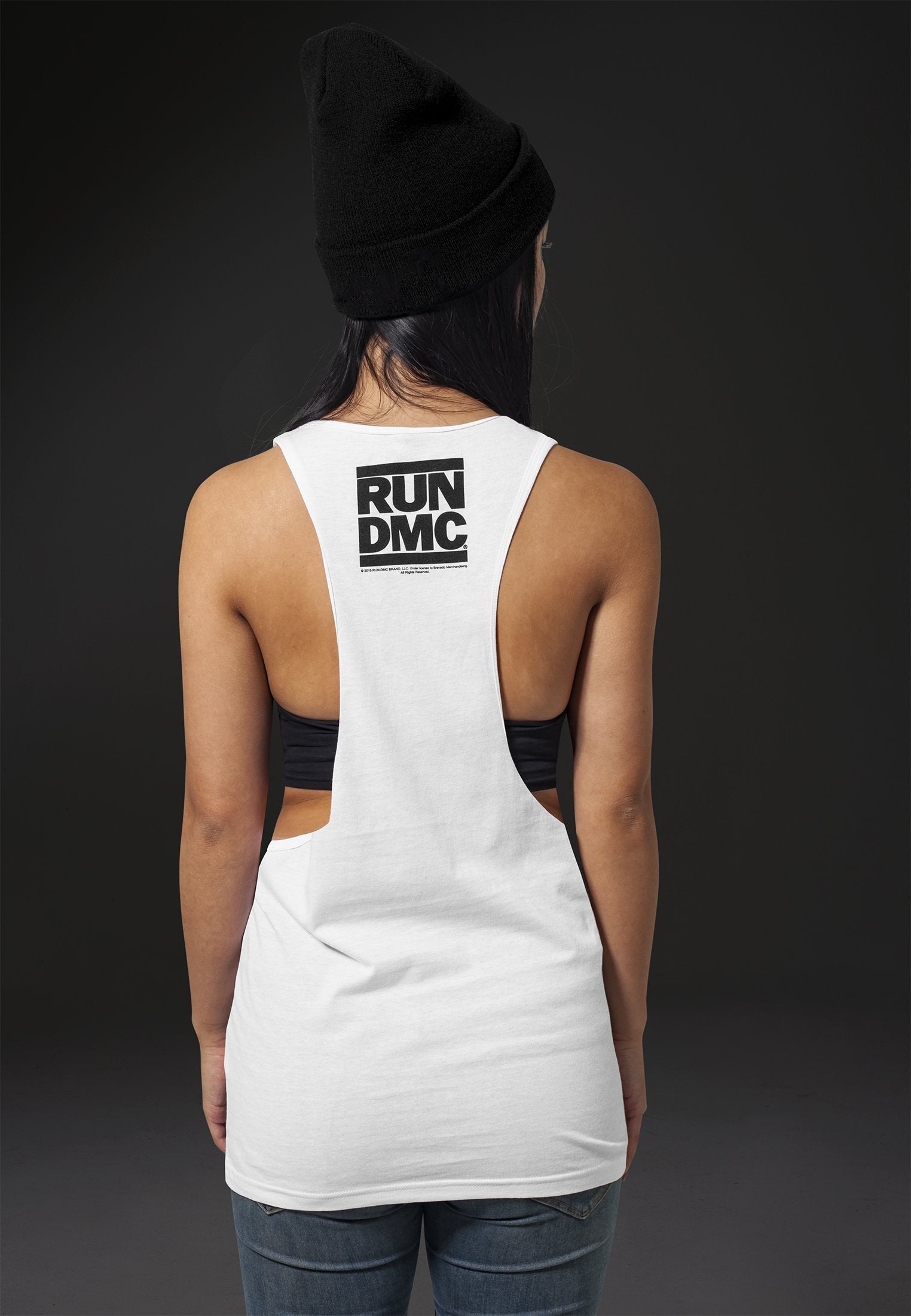 Mister Tee Ladies Run DMC Logo Tank Online