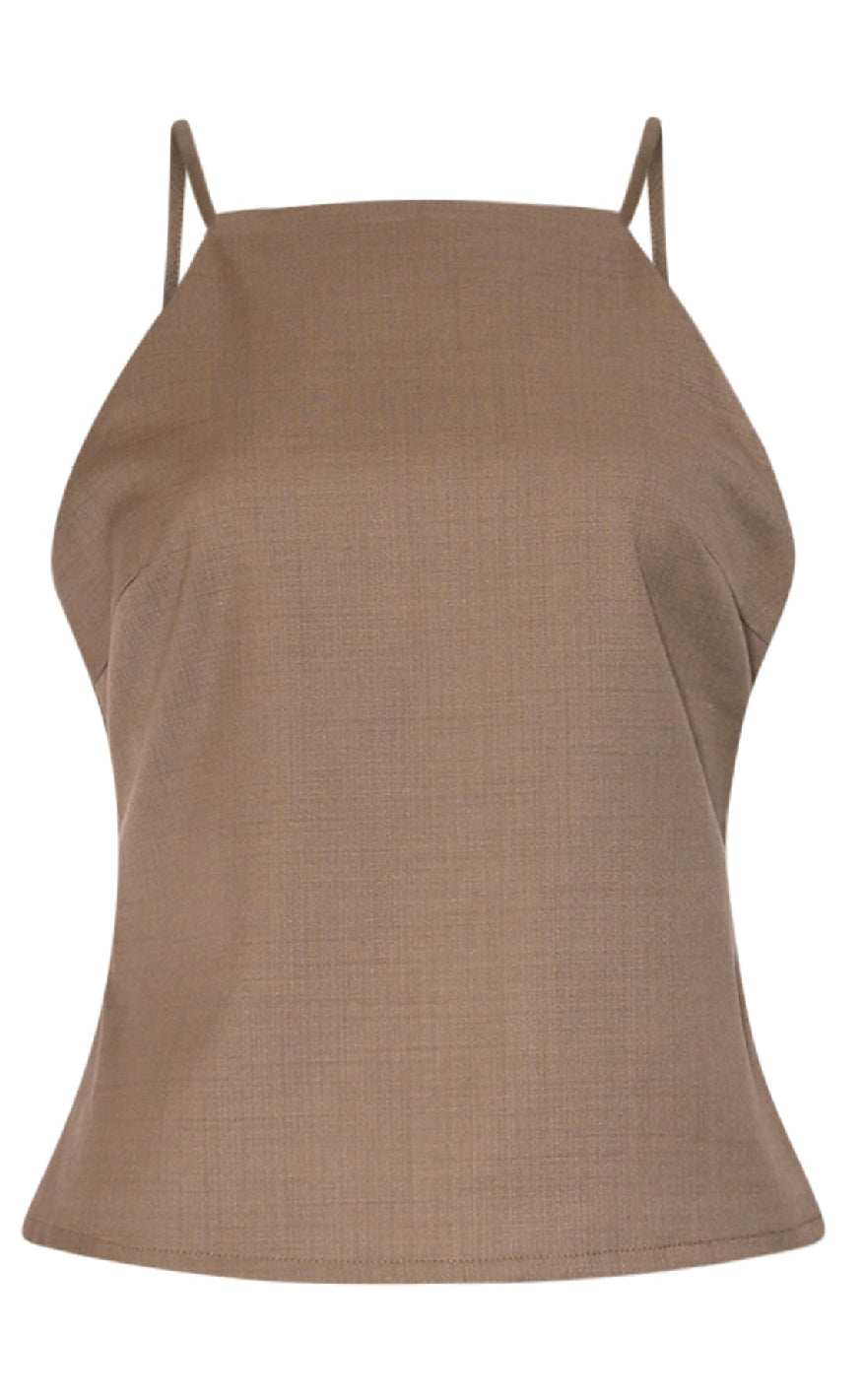 Noella Top - Lauren - Timber Brown