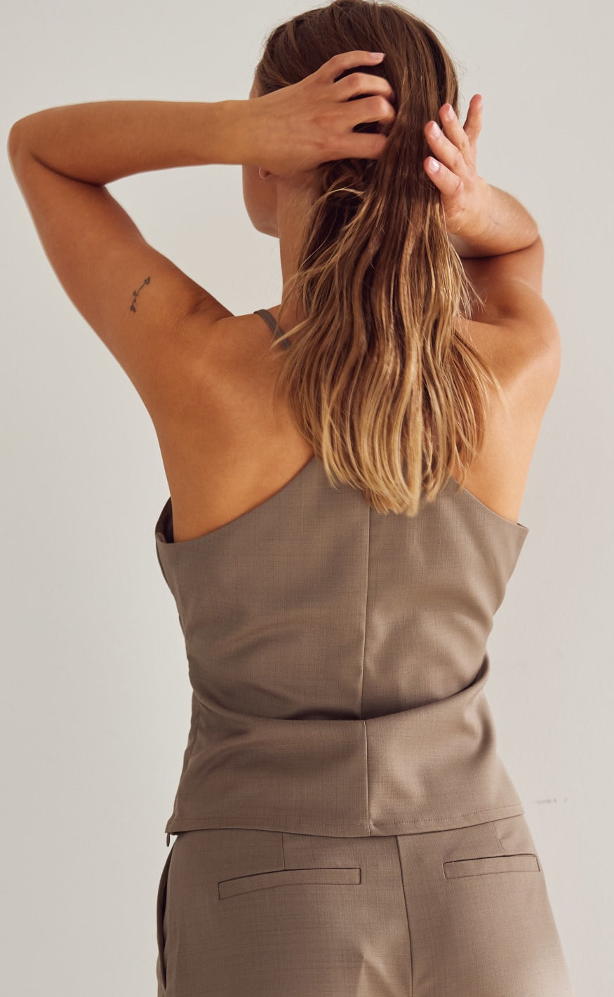 Noella Top - Lauren - Timber Brown