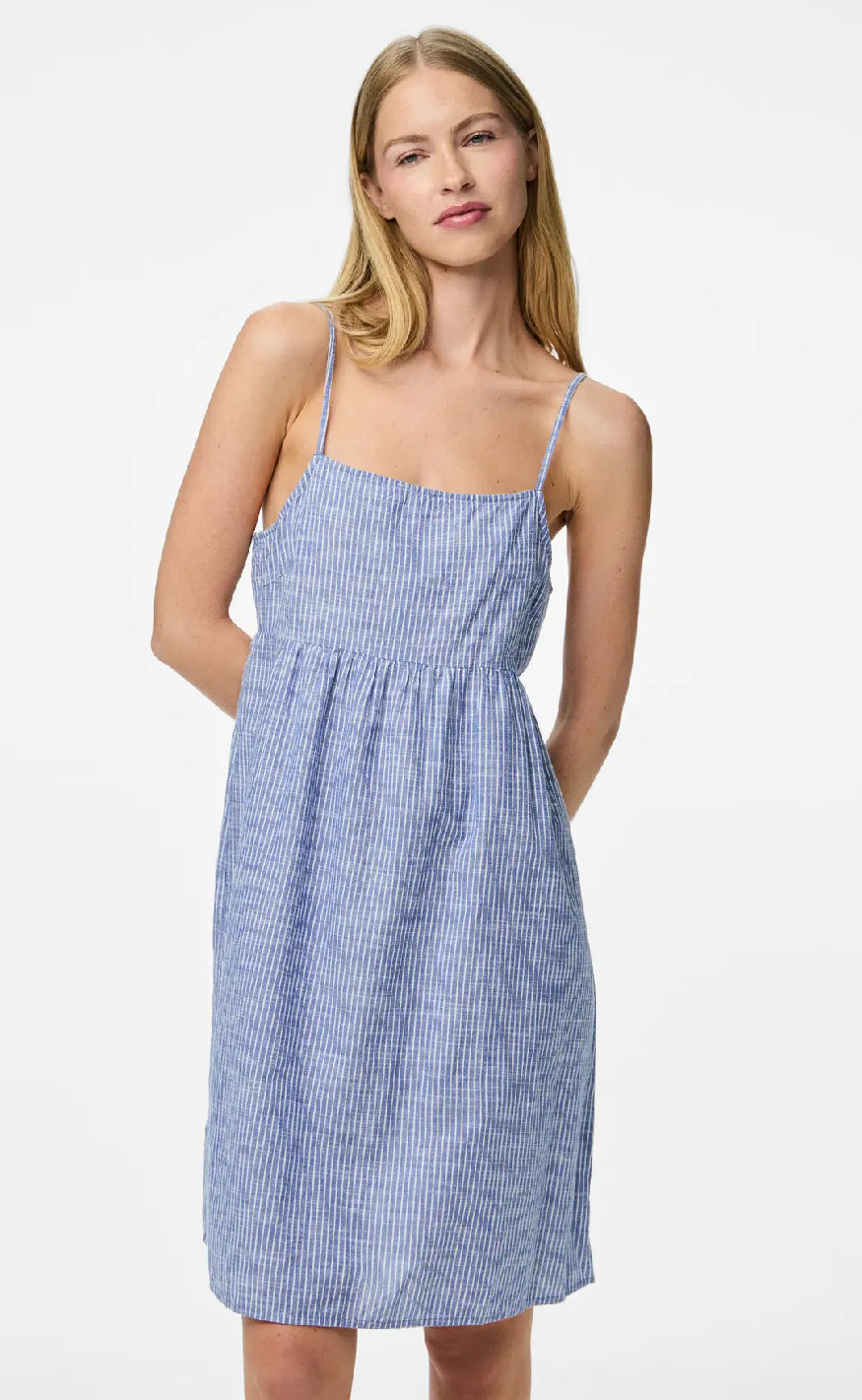 Pieces Kjole - Apia - Nautical Blue