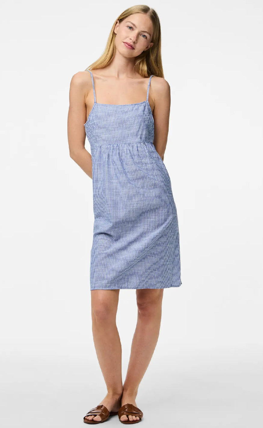 Pieces Kjole - Apia - Nautical Blue