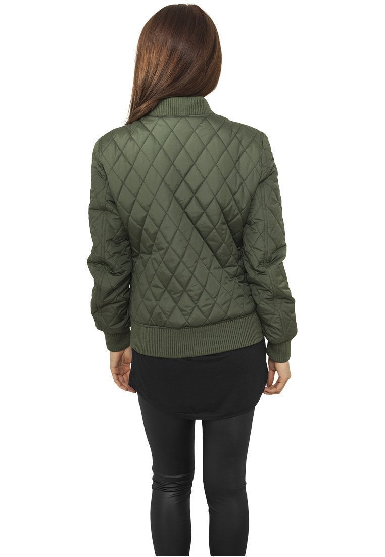Urban Classics Ladies Diamond Quilt Nylon Jacket