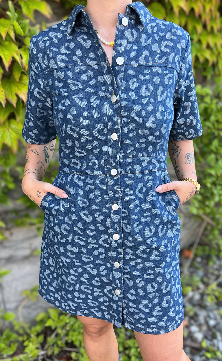 Noella Kjole - Benita - Mid Blue Wash Hot på udsalg