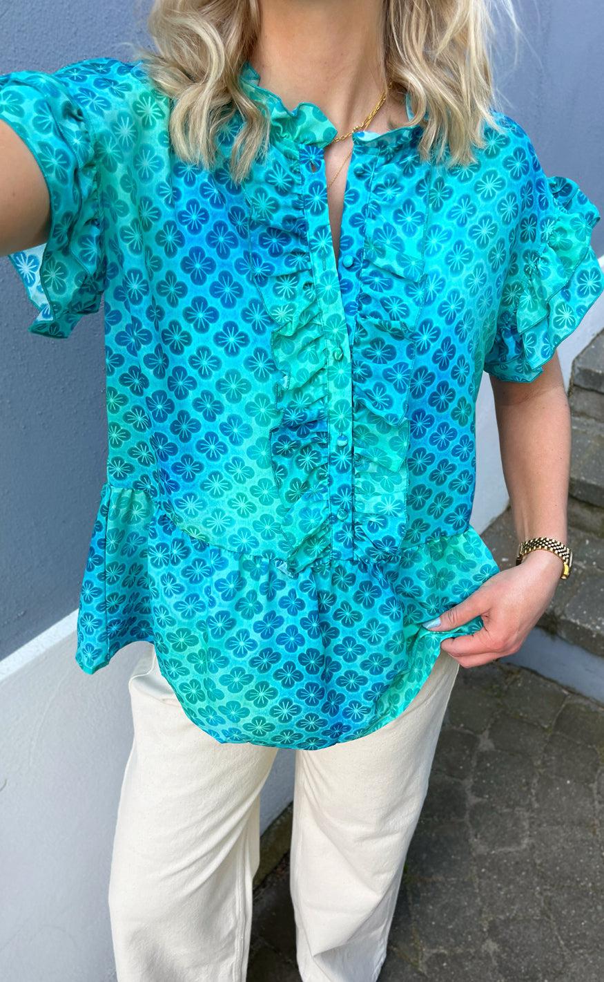 Say INA Copenhagen Top - Freya - Aqua Online