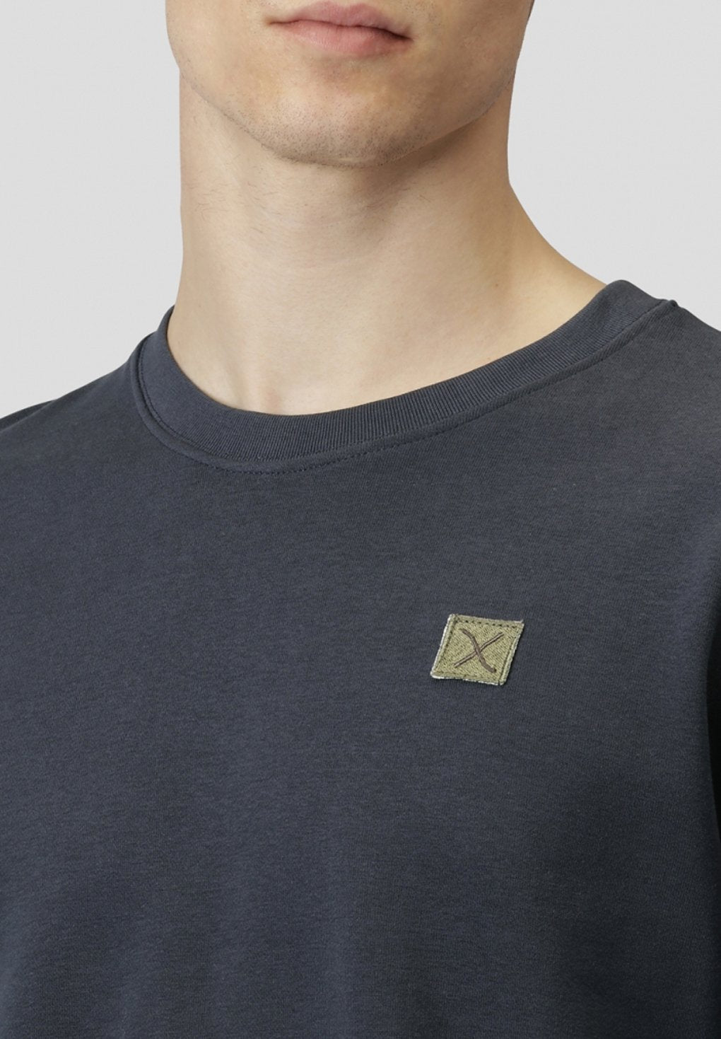 Clean Cut Basic Organic Crew Hot på udsalg
