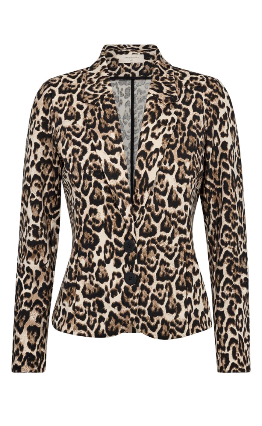 Freequent Jakke - Nanni - Rainy Day w. Silver Mink Online