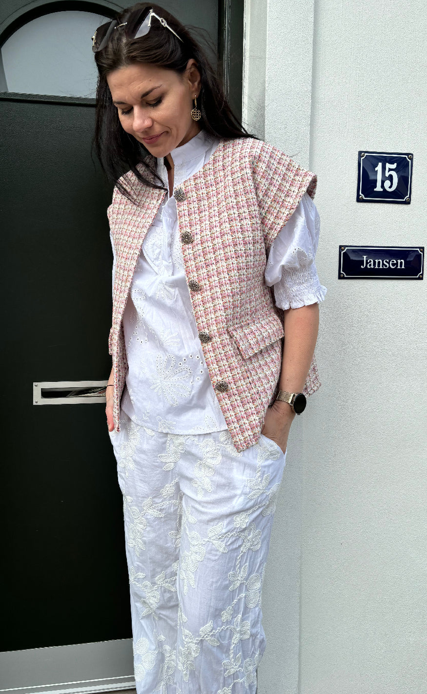 Marta Du Chateau Vest - Loretta - Rose